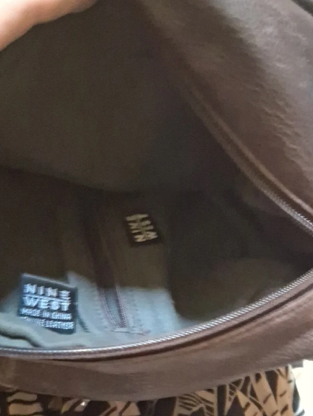 Nine West Unisex Brown Leather Sling Backpack - Classic Everyday Carry